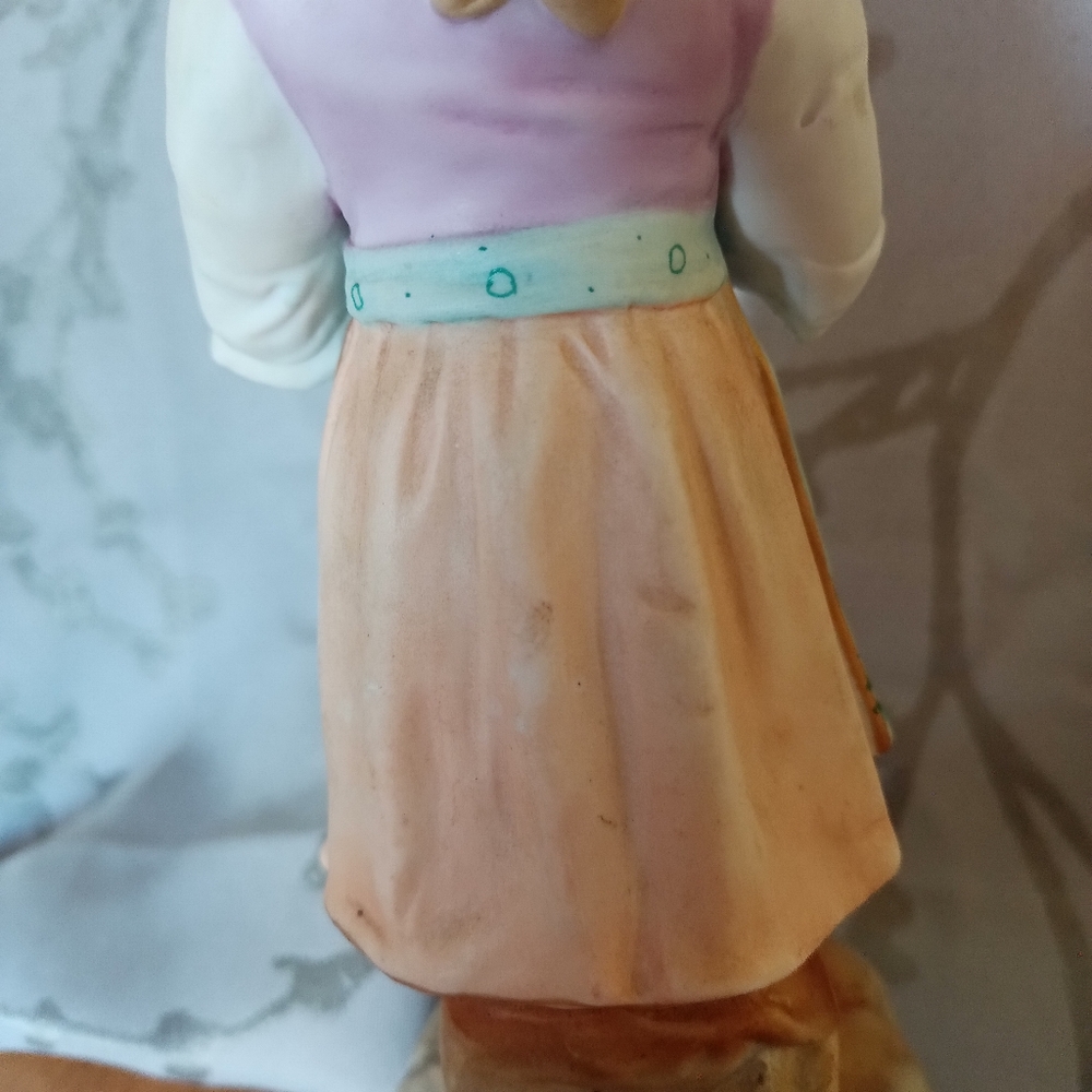 Antique German? Bisque Girl Figurine - Picture 7 of 16